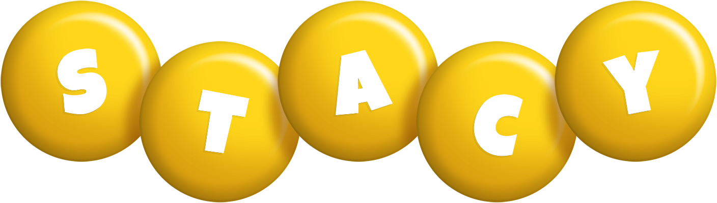 Stacy candy-yellow logo