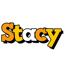Stacy cartoon logo