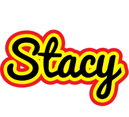 Stacy flaming logo