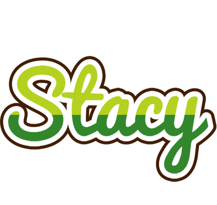 Stacy golfing logo