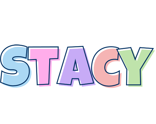 Stacy pastel logo