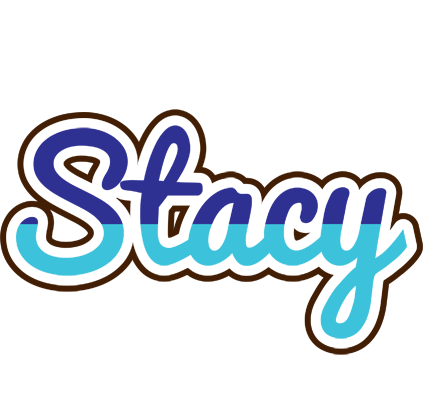 Stacy raining logo