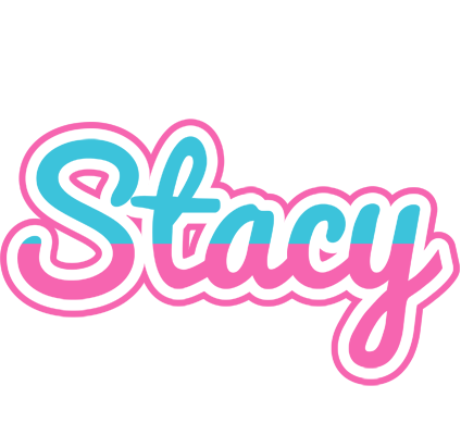 Stacy woman logo