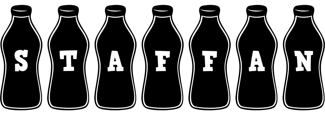 Staffan bottle logo