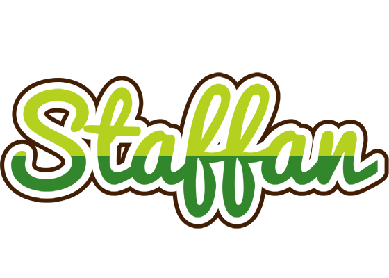 Staffan golfing logo