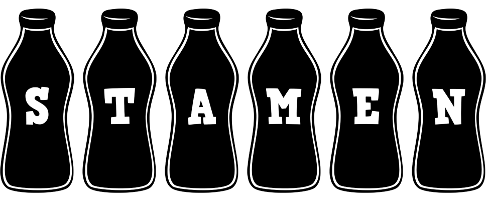 Stamen bottle logo