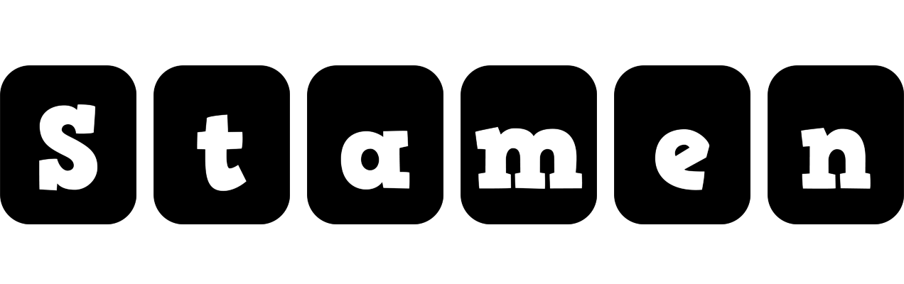 Stamen box logo