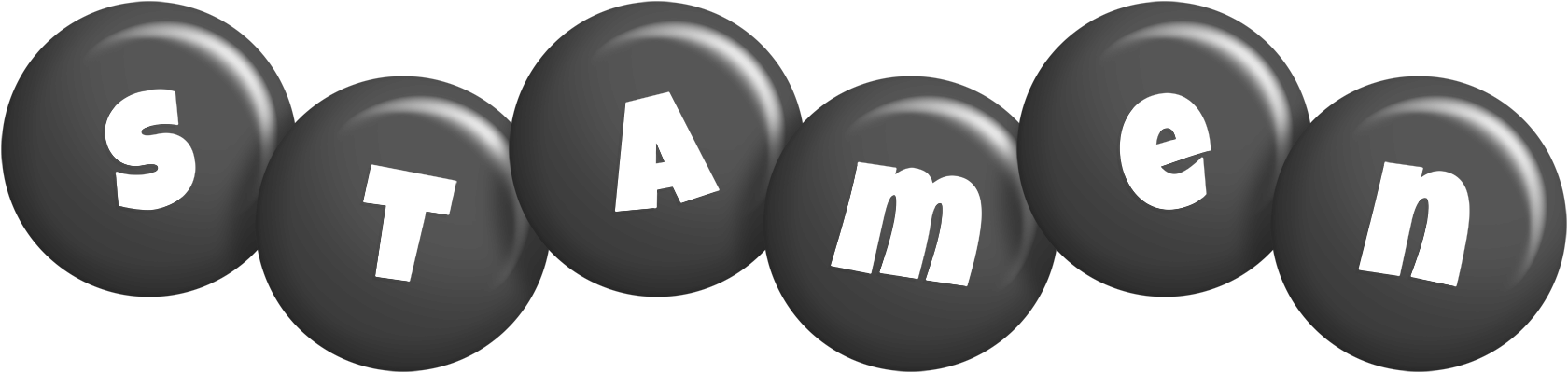 Stamen candy-black logo