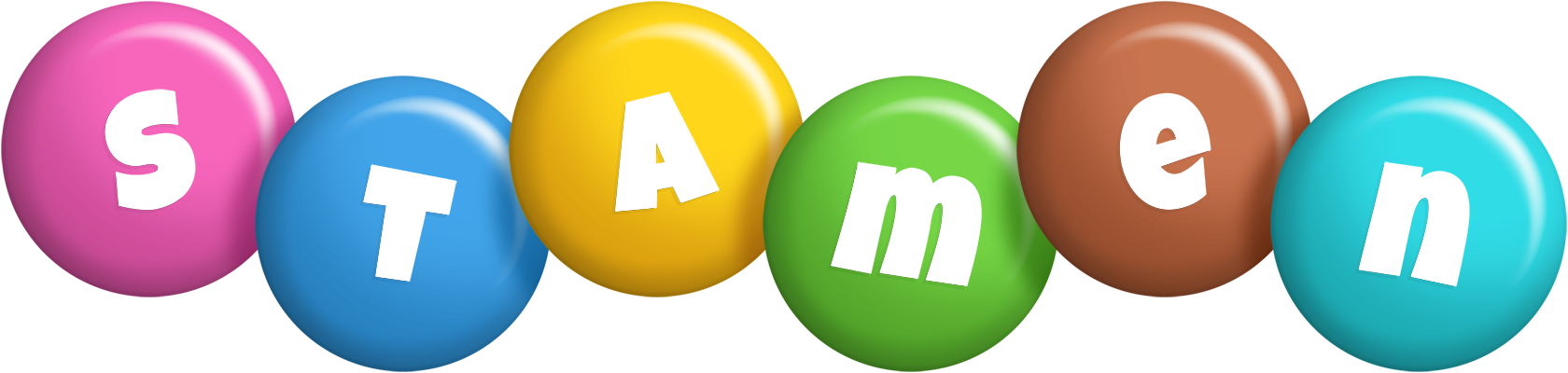 Stamen candy logo
