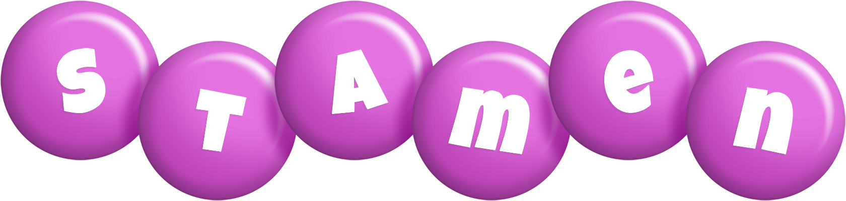 Stamen candy-purple logo