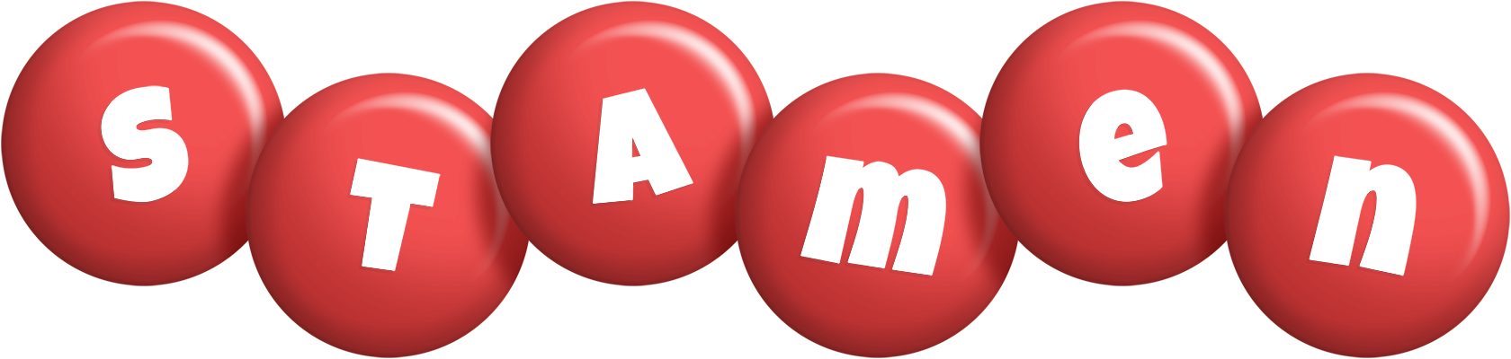 Stamen candy-red logo