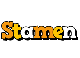 Stamen cartoon logo