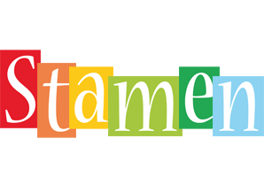 Stamen colors logo