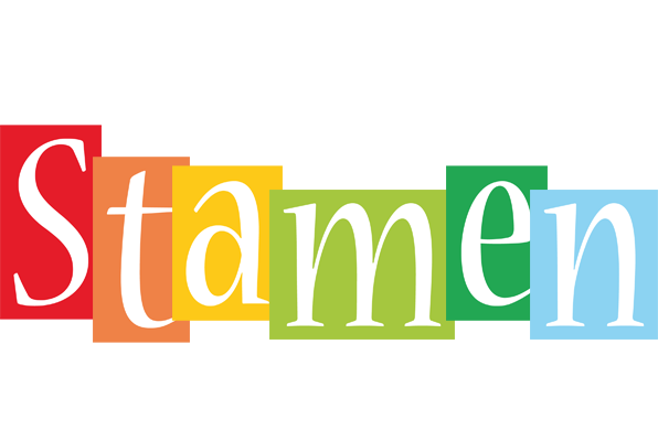Stamen colors logo