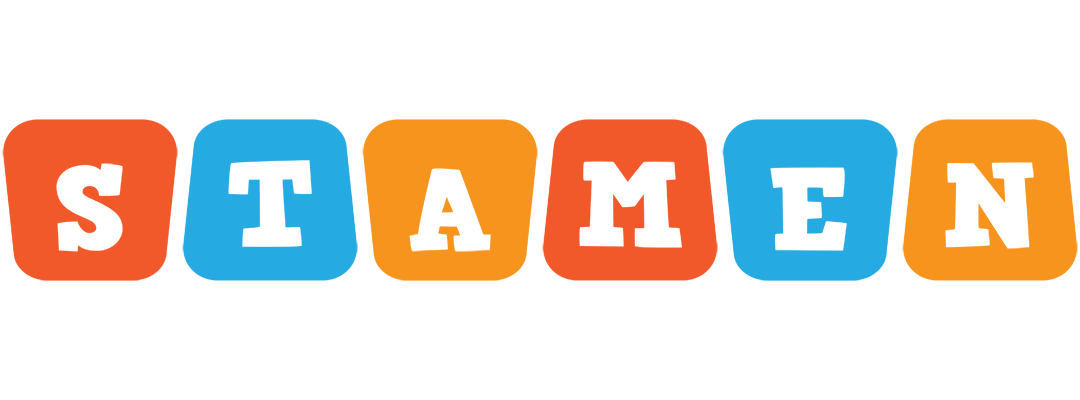 Stamen comics logo