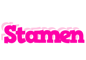 Stamen dancing logo