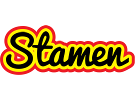 Stamen flaming logo