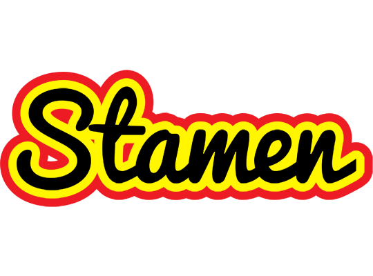 Stamen flaming logo