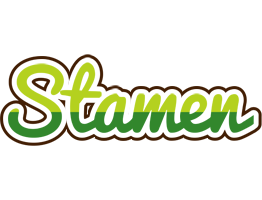 Stamen golfing logo