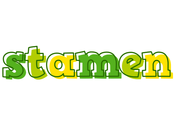 Stamen juice logo