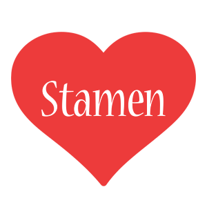 Stamen love logo