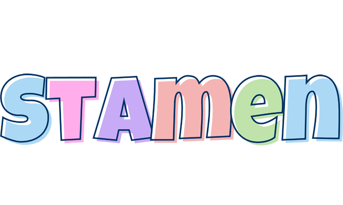 Stamen pastel logo