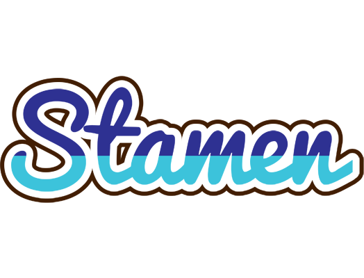 Stamen raining logo
