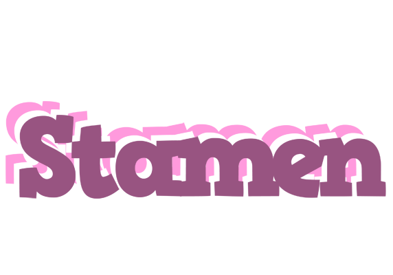 Stamen relaxing logo