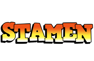 Stamen sunset logo