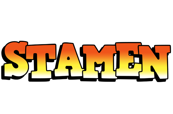 Stamen sunset logo