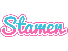 Stamen woman logo