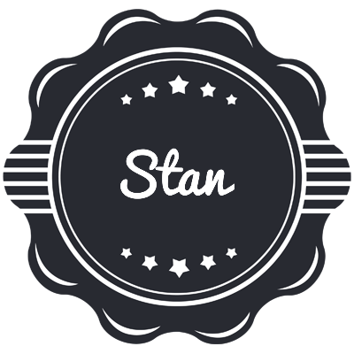 Stan badge logo