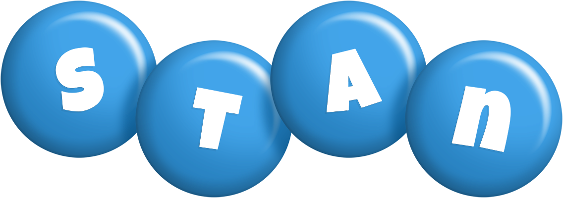 Stan candy-blue logo