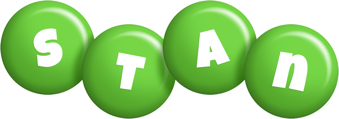 Stan candy-green logo