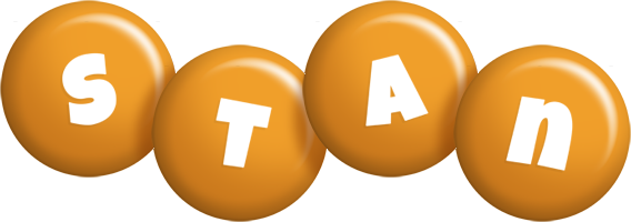 Stan candy-orange logo