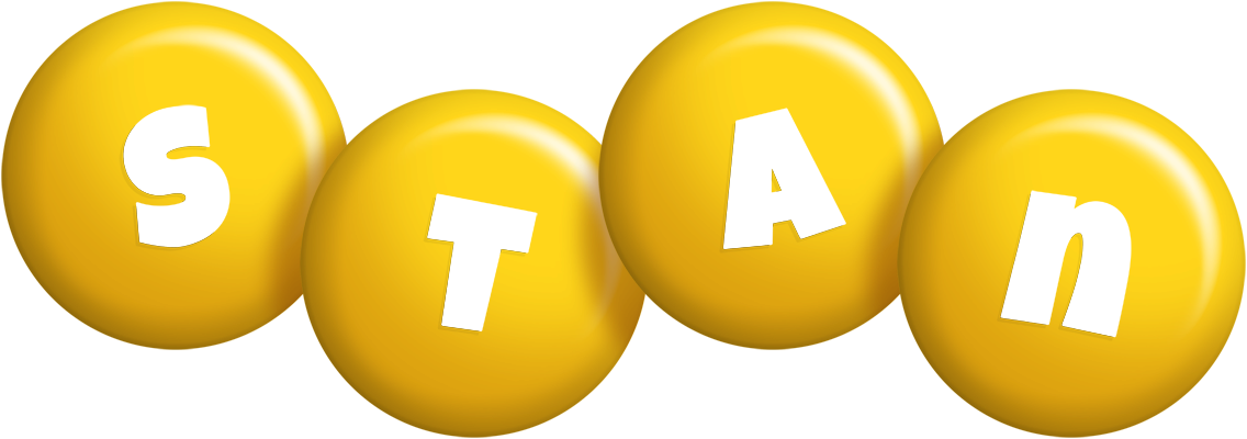 Stan candy-yellow logo