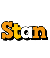Stan cartoon logo