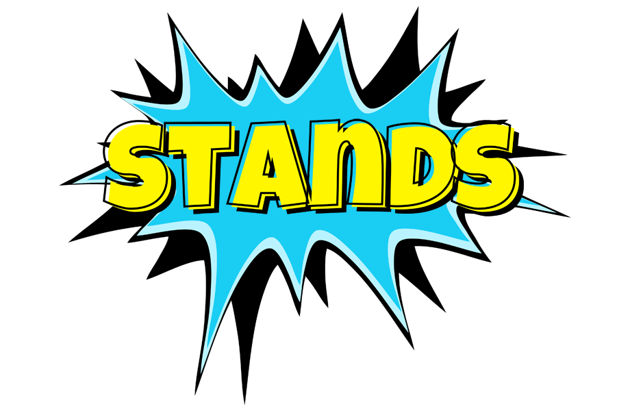 Stands amazing logo