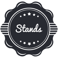 Stands badge logo