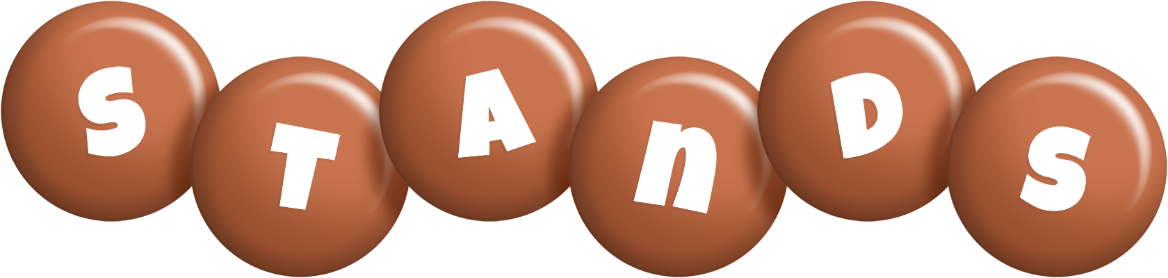 Stands candy-brown logo