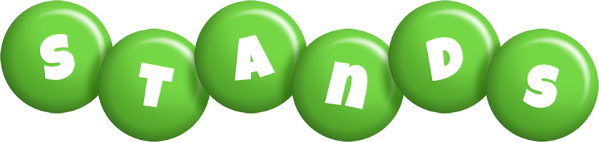 Stands candy-green logo