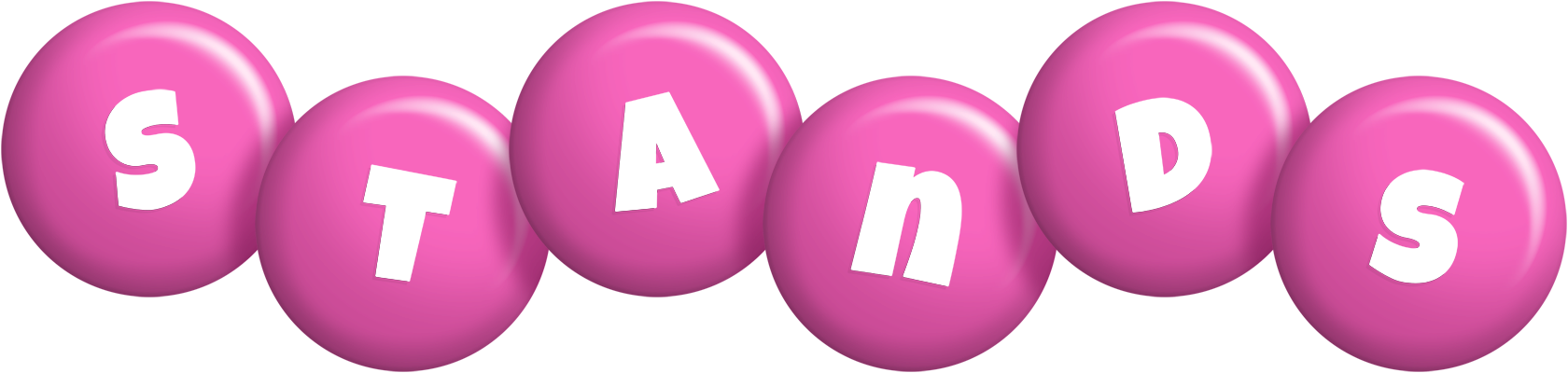 Stands candy-pink logo