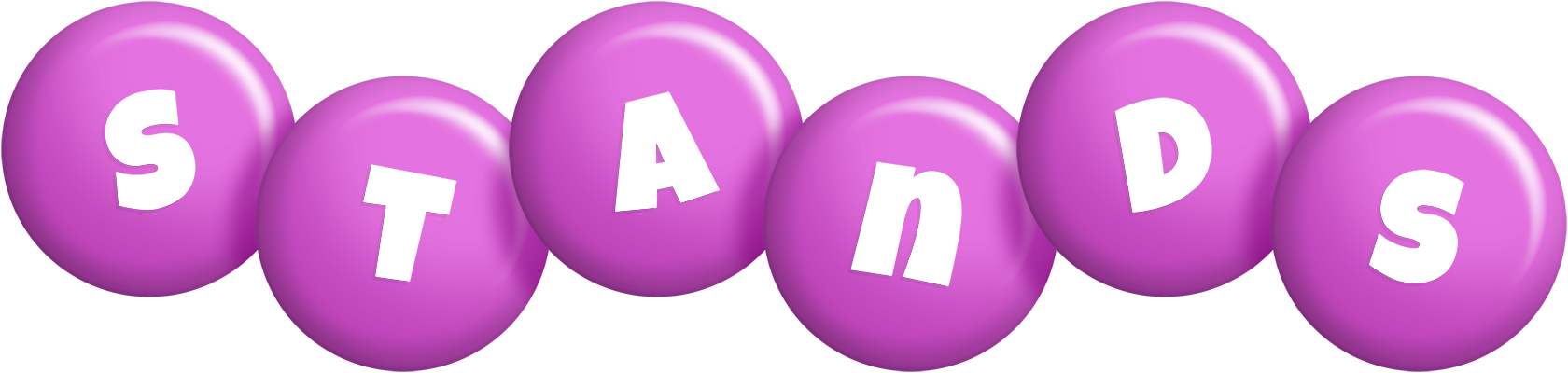 Stands candy-purple logo