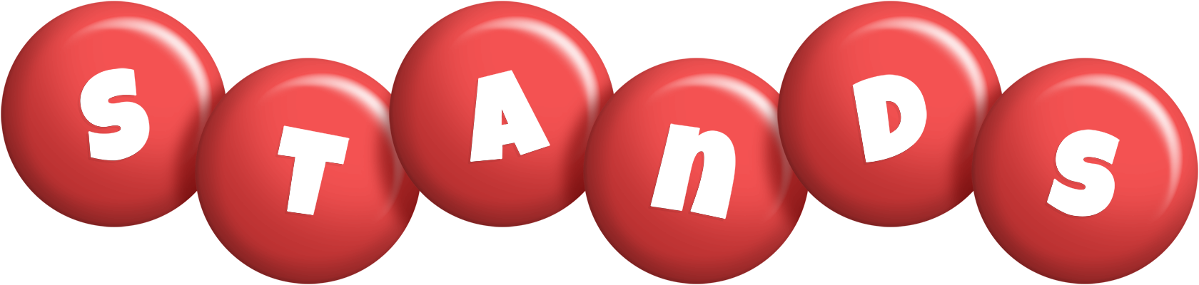 Stands candy-red logo