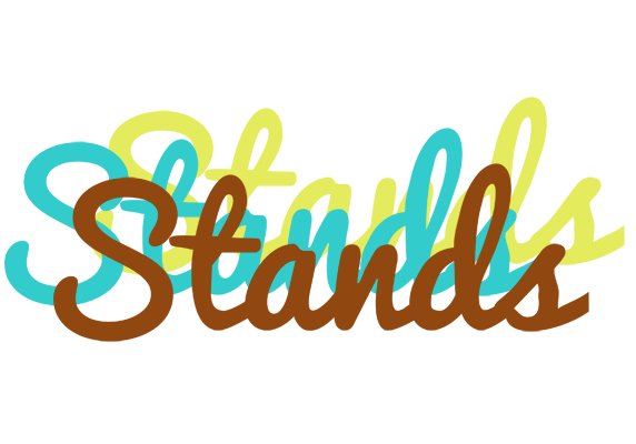 Stands cupcake logo