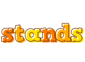 Stands desert logo