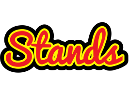 Stands fireman logo