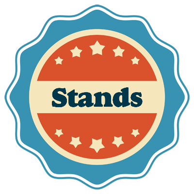 Stands labels logo