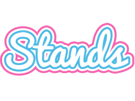 Stands outdoors logo