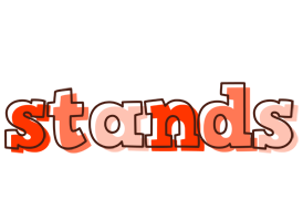 Stands paint logo